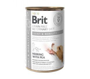 Brit Gf Veterinary Diet (Брит Ветеринари Диет) Dog Joint & Mobility - Влажный корм с сельдью и индейкой для поддержания здоровья суставов у собак, 400 г