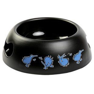 Kiwi Walker (Киви Вокер) Black Bowl - Миска пластиковая для собак 750 мл Розовый
