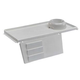 Ferplast (Ферпласт) For Base White Bowl - Підставка для годівниці для маленьких гризунів зі сходами та мискою 56x27x19 см