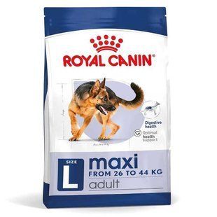 Royal Canin (Роял Канин) Maxi Adult - Корм сбалансированный для взрослых собак крупных пород, 4 кг