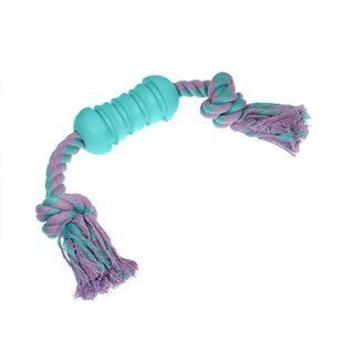 Misoko&Co (Мисоко и Ко) Игрушка Салями с веревкой для собак, 50 см