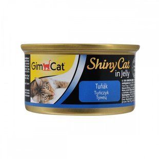GimCat (ДжимКэт) ShinyCat - Консервированный корм с тунцом для кошек 70 г