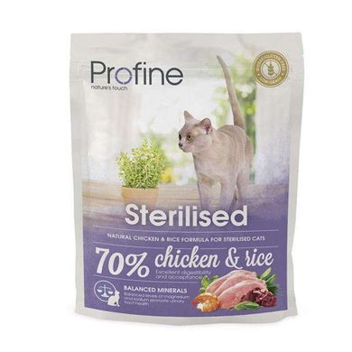 Profine (Профайн) Cat Sterilised - Сухий повноцінний корм з куркою для стерилізованих котів і кішок, 2 кг