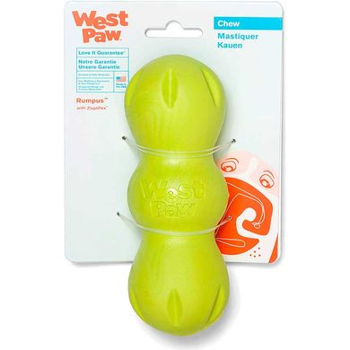 West Paw (Вест Пау) Rumpus - Игрушка Румпус для собак 13 см Оранжевый
