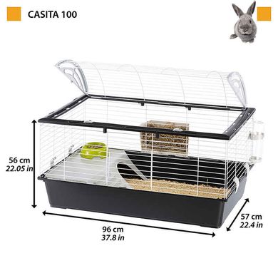 Ferplast (Ферпласт) Casita individually wrapped - Клітка для середніх гризунів і кроликів в індивідуальній упаковці Casita 80 (x1)