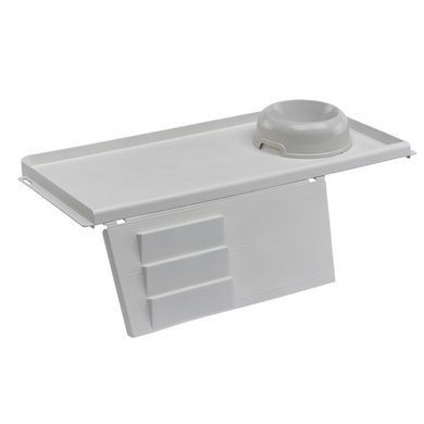 Ferplast (Ферпласт) For Base White Bowl - Подставка для кормушки для маленьких грызунов с лестницей и миской 56x27x19 см
