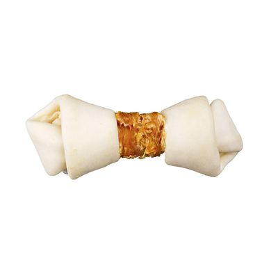 Trixie (Тріксі) Denta Fun Knotted Chicken Chewing Bone - Кісточки з курячим філе для собак 70 г, 2 шт