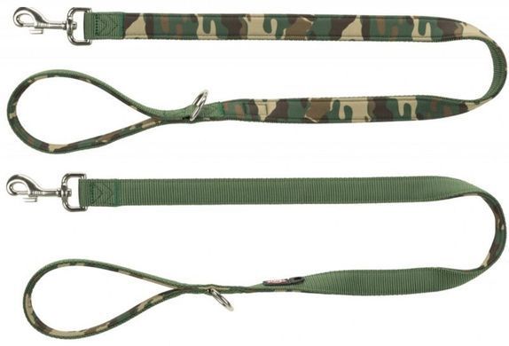 Trixie (Тріксі) Premium Leash - Повідець нейлоновий з неопреновою петлею 1,0х120 см Синій