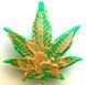 SodaPup (Сода Пап) Colorado Maple Leaf &ndash; Жувальна іграшка Кленовий листок з суперміцного матеріалу для собак L