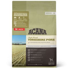 Acana (Акана) Yorkshire Pork - Сухой корм с мясом свинины для собак всех пород на всех стадиях жизни с чувствительным пищеварением 340 г