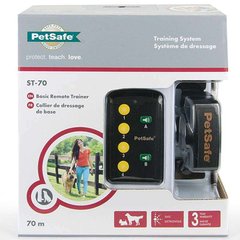 PetSafe (ПетСейф) Basic Remote Trainer - Базовий дистанційний тренажер - елетроошейник для собаки ST-70 Чорний