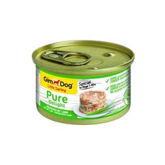 GimDog (ДжимДог) LITTLE DARLING Pure Delight - Консервы для собак с курицей и ягненком 85 г