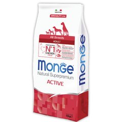 Monge (Монж) All breeds Adult - Сухой корм с курицей для взрослых собак всех пород с повышенной физической нагрузкой 15 кг
