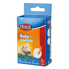 Trixie (Трикси) Salt Lick with holder - Минерал-соль с держателем для грызунов 2x54 г