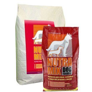 Nutra Mix (Нутра Мікс) Dog Lamb Meal & Rice - Сухий корм з ягням для дорослих собак всіх порід 3 кг