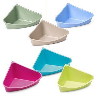 Savic (Савик) Rody Toilet - Туалет угловой для кроликов и фреток 36х28х15 см Цвета в ассортименте