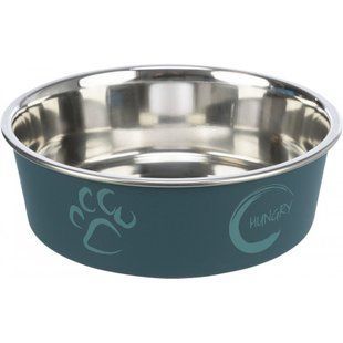 Trixie (Тріксі) Stainless Steel Bowl - Миска металева з пластиковим покриттям 450 мл