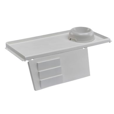 Ferplast (Ферпласт) For Base White Bowl - Підставка для годівниці для маленьких гризунів зі сходами та мискою 56x27x17 см