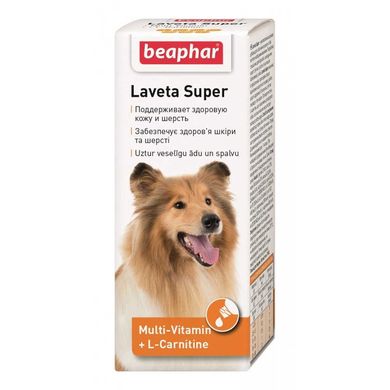 Beaphar (Беафар) Laveta Super - Мультивітамінна добавка для собак 50 мл