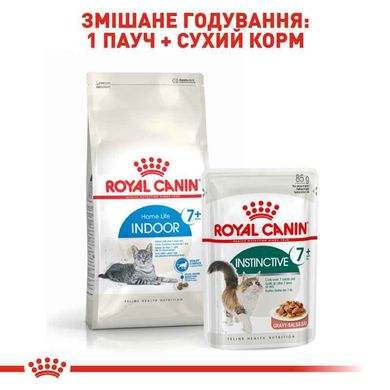 Royal Canin (Роял Канин) Indoor 7 plus - Сухой корм с птицей для домашних стареющих кошек 400 г