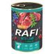 Rafi (Рафи) Junior Dog with Lamb - Консервированный корм с ягненком, голубикой и клюквой для щенков и молодых собак (паштет), 400 г