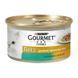 Gourmet (Гурмэ) Gold - Консервированный корм с кроликом и печенью для взрослых кошек 85 г