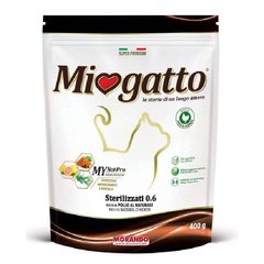 Morando (Морандо) Miogatto Sterilizzati 0.6 - Сухий корм з куркою для стерилізованих котів 400 г