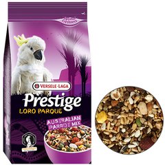 Versele-Laga (Верселе-Лага) Prestige Loro Parque Australian Parrot Mix - зерновая смесь полнорационный корм для австралийских попугаев - 1 кг