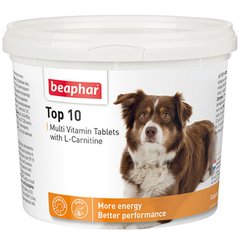 Beaphar (Беафар) Top 10 - Таблетки вітамінізовані для собак 180 шт./уп.