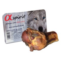 Alpha Spirit (Альфа Спирит) Ham Bone Half - Мясная косточка для собак (Половинка) 12 см