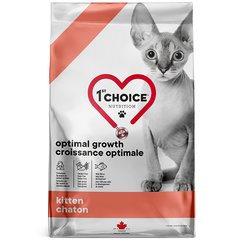1st Choice (Фест Чойс) Kitten Optimal Growth - Сухий корм з рибою для кошенят з чутливим травленням 1,8 кг
