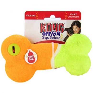 KONG (Конг) OFF/ON Squeaker - Іграшка з пищалкою S
