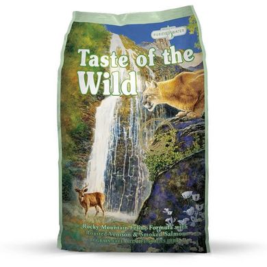 Taste of the Wild (Тейст оф зе Вайлд) Rocky Mountain Feline Formula - Сухой корм с мясом косули и лососем для кошек 2 кг