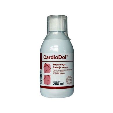 Dolfos (Дольфос) CardioDol - Сироп КардиоДол для поддержания работы сердца для собак и кошек 250 мл