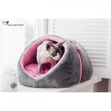 Домик для кота или собаки Gray&Pink