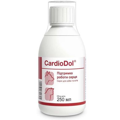 Dolfos (Дольфос) CardioDol - Сироп КардіоДол для підтримки роботи серця для собак і котів 250 мл