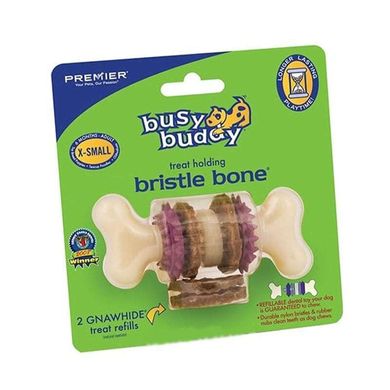 Premier (Преміер) Bristle Bone - Суперміцна іграшка - ласощі для собак у вигляді кісточки XS