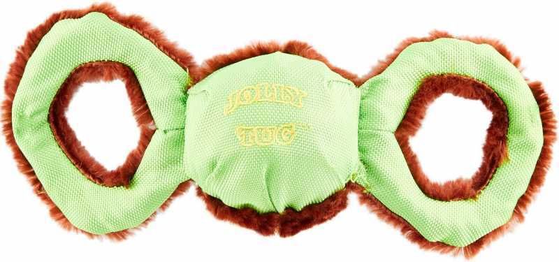 Jolly Pets (Джолли Пэтс) TUG-A-MAL Monkey Dog Toy - Игрушка пищалка Обезьянка для перетягивания 8х27х10 см