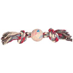 Trixie (Тріксі) Denta Fun - Мотузка вузлова з м'ячем (ігровий канат) 54 см
