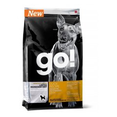GO! (Гоу!) SOLUTIONS Sensitivities Limited Ingredient, Grain Free Duck Recipe (24/12) - Сухий беззерновий корм з качкою для цуценят і дорослих собак з чутливим травленням 2,72 кг