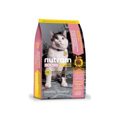 Nutram (Нутрам) S5 Sound Balanced Wellness Natural Adult&Senior Cat - Сухий корм з куркою і лососем для дорослих/літніх котів 340 г