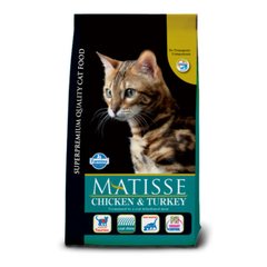 Farmina (Фармина) Matisse Cat Chicken & Turkey – Сухой корм с курицей и индейкой для взрослых кошек 1,5 кг