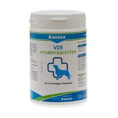 Canina (Каніна) V25 Vitamintabletten - Вітамінний комплекс для собак 210 шт.