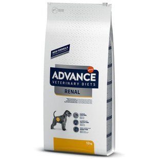 Advance (Едванс) Dog Renal Med / Max Lamb & Rice - Сухий корм з ягням і рисом для дорослих собак при патології нирок, 12 кг