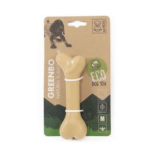 M-Pets (М-Петс) Greenbo Natural Rubber Bones &ndash; Іграшка жувальна з натурального каучука для собак, M