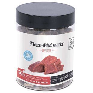 M-Pets (М-Петс) Beef Liver Freeze-dried Snacks - Сублимированные снеки со вкусом говяжьей печени для собак, 50 г