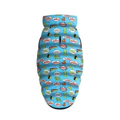 WAUDOG (Ваудог) WAUDOG Clothes - Курточка для собак з малюнком "Ліга Справедливості в блакитному " XS25 (23-25 см)
