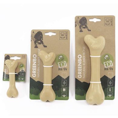 M-Pets (М-Петс) Greenbo Natural Rubber Bones &ndash; Игрушка жевательная из натурального каучука для собак S