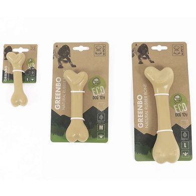M-Pets (М-Петс) Greenbo Natural Rubber Bones &ndash; Игрушка жевательная из натурального каучука для собак S