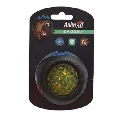 AnimAll (ЕнімАлл) GrizZzly - Іграшка, що світиться LED-м'яч для собак 7,7 см